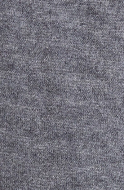 Shop Lorenzo Uomo Tipped Merino Wool Sweater In Charcoal