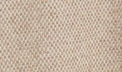 Lorenzo Uomo Merino Wool & Cashmere Bird's Eye Sweater In Camel
