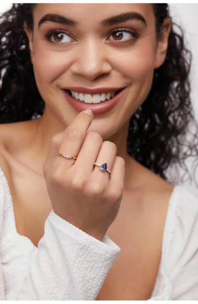 Bony Levy Liora Stackable Diamond Ring In 18k Yellow Gold