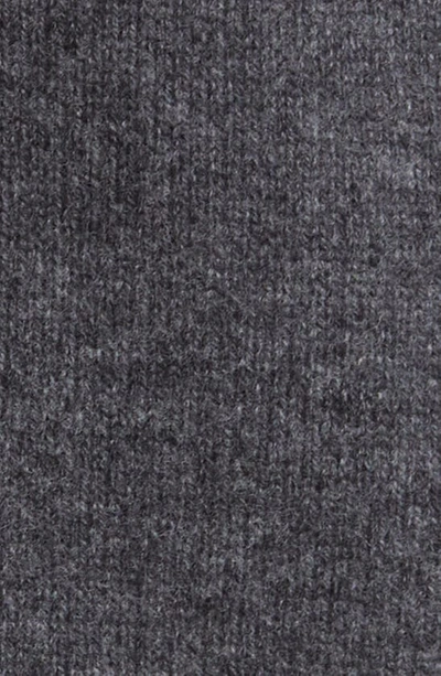 Shop Lorenzo Uomo Merino Wool & Cashmere Cardigan In Charcoal