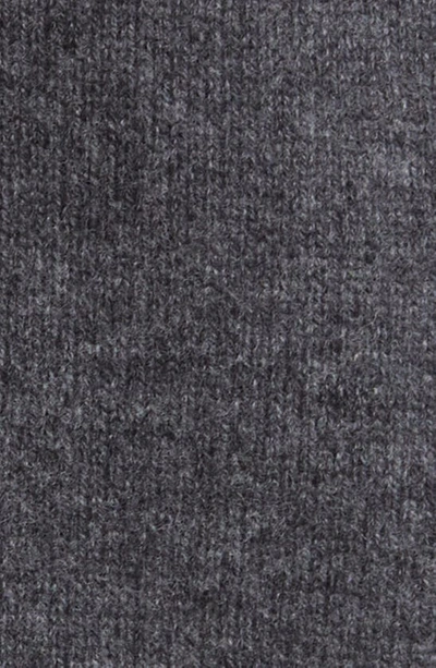 Lorenzo Uomo Merino Wool & Cashmere Cardigan In Charcoal