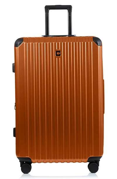 Shop Champs Element 3-piece Luggage Set In Copper