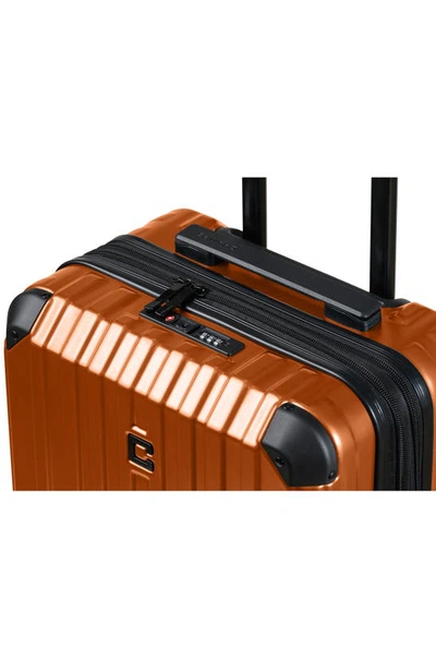 Shop Champs Element 3-piece Luggage Set In Copper