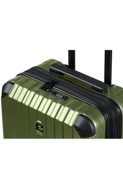 Shop Champs Element 3-piece Luggage Set In Green