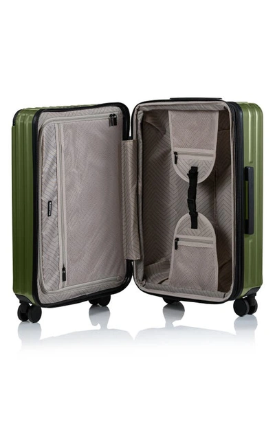 Shop Champs Element 3-piece Luggage Set In Green