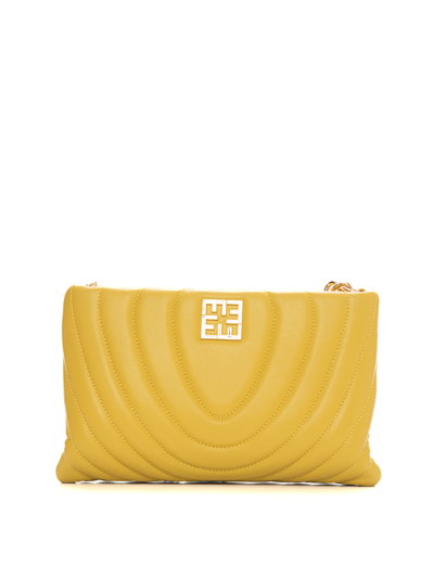 Shop Ermanno Scervino Pamela Medium Size Bag In Yellow
