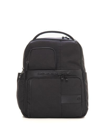 Shop Piquadro Backpack In Black