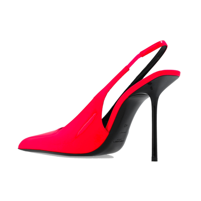 Shop Saint Laurent Kiss 105 Slingback Pumps