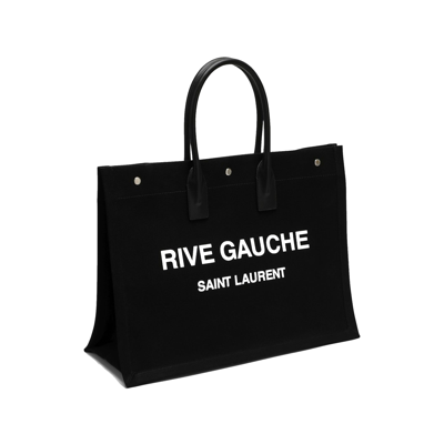 Shop Saint Laurent Rive Gauche Tote Bag