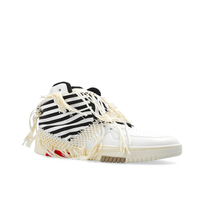 Shop Saint Laurent Smith Leather Sneakers