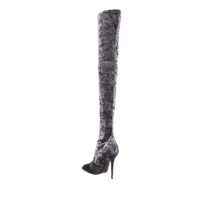 Shop Saint Laurent Talia Thigh High Boots