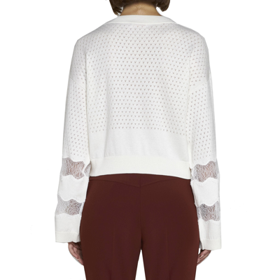 Shop See By Chloé See By Chloe See By Chloe Cotton And C Mere Pullover