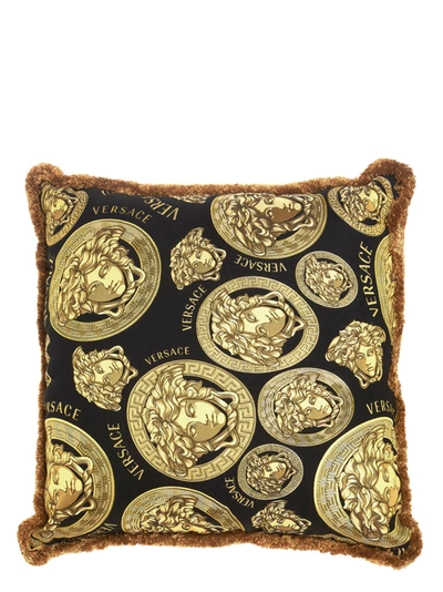 Shop Versace Home All Over Print Cushion Cushions Multicolor