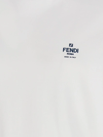 Shop Fendi Fade Ff T-shirt Multicolor