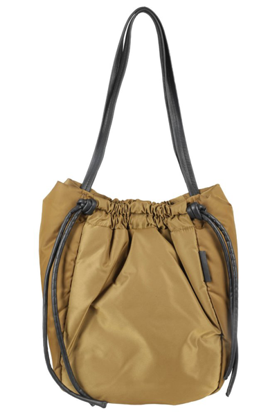 Shop Proenza Schouler Drawstring Shoulder Bag In Brown