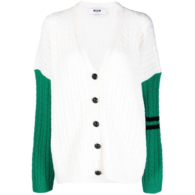 Shop Msgm Sweaters In White