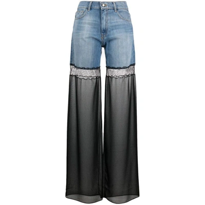 Shop Nensi Dojaka Jeans In Blue/black