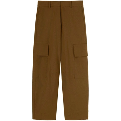 Shop Palm Angels Pants In Brown