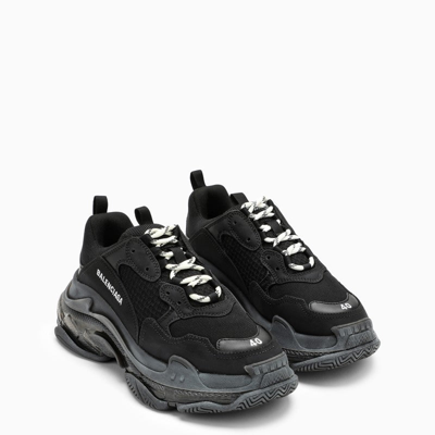 Shop Balenciaga Black Triple S Sneakers Unisex