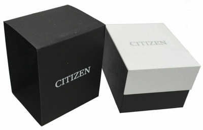 Pre-owned Citizen Nighthawk Gray Dial Stainless Steel Bracelet Watch Ca4377-53h