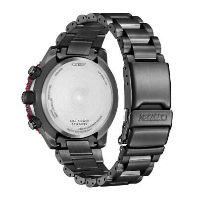Pre-owned Citizen Promaster Sky Cb5009-55e Eco-drive Radio Solar Watch Black Dial Men's Jp