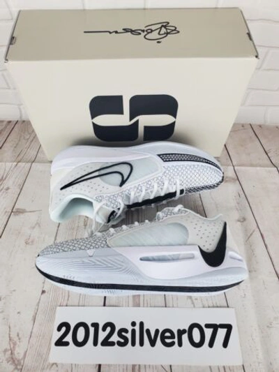 Pre-owned Nike Sabrina 1 'magnetic' White/grey Basketball Shoes Fq3381-103 Women's Size