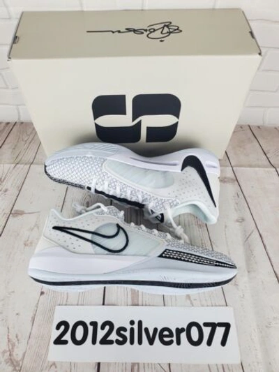 Pre-owned Nike Sabrina 1 'magnetic' White/grey Basketball Shoes Fq3381-103 Women's Size