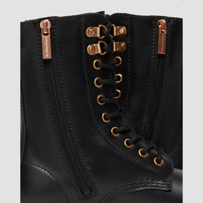 Pre-owned Dr. Martens' Dr. Martens 1490 Pascal Hardware Black Wanama Women's Boots 26871001