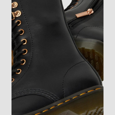 Pre-owned Dr. Martens' Dr. Martens 1490 Pascal Hardware Black Wanama Women's Boots 26871001