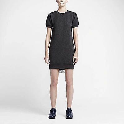 Pre-owned Nike Lab X Sacai Tech Fleece Dark Grey Navy Blue Dress Size Xl In Gray