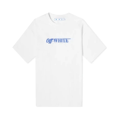 Shop Off-white Cotton Logo T-shirt Dress