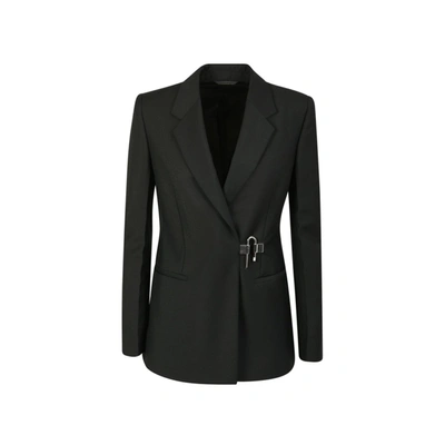 Shop Givenchy Wool Blazer In Black