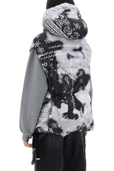 Shop Khrisjoy Bandana Print Iconic Down Vest Women In Multicolor