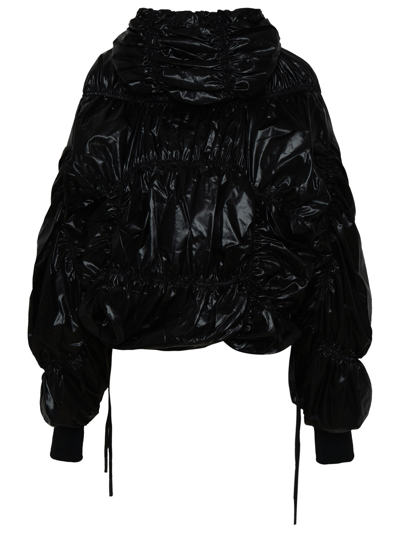 Shop Khrisjoy Black Nylon Cloud Jacket Woman