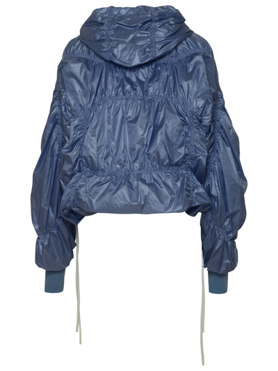 Shop Khrisjoy Woman  Light Blue Nylon Cloud Jacket
