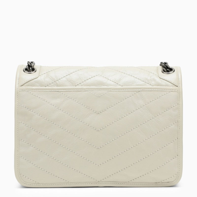 Shop Saint Laurent Cream Medium Niki Bag Women In Yellow