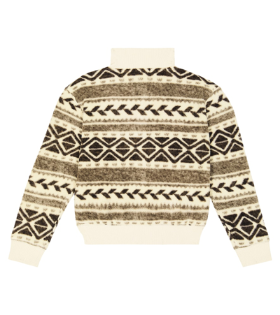 Shop Polo Ralph Lauren Fleece Sweatshirt In Brown