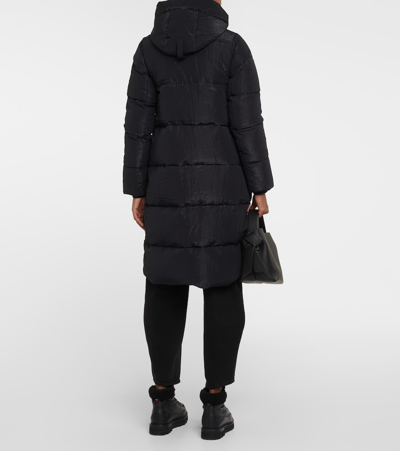 Shop Canada Goose Byward Quilted Satin Down Parka In Black