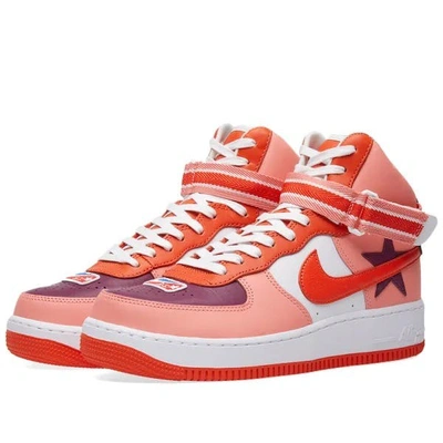 Pre-owned Nike X Riccardo Tisci Nikelab Air Force 1 High Shoes In Pink |  ModeSens