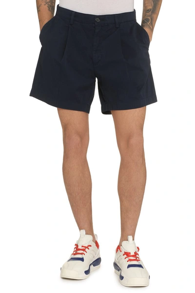 Shop Department 5 Cotton Bermuda Shorts In Blue