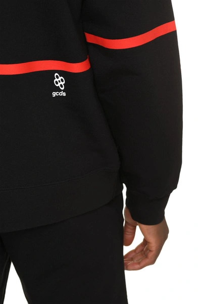 Gcds Sweatshirt In Black