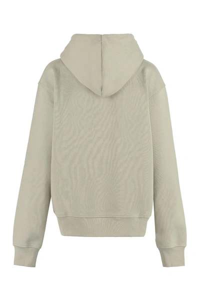 Shop Jacquemus Brodé Cotton Hoodie In Brown