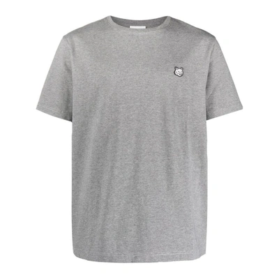 Shop Maison Kitsuné T-shirts In Grey