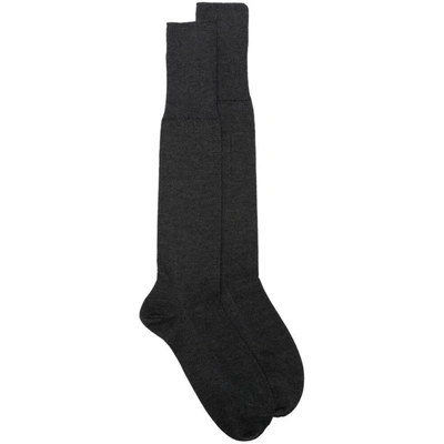 Shop Marcoliani Socks In Grey