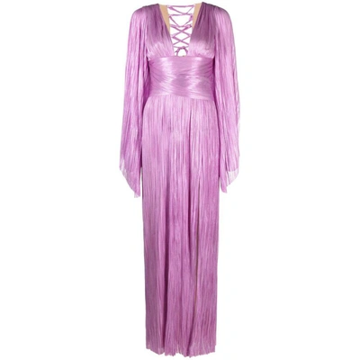 Shop Maria Lucia Hohan Dresses In Purple
