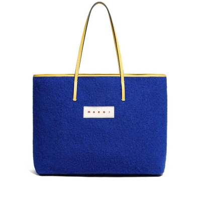 Shop Marni Bum Bags In Blue/yellow