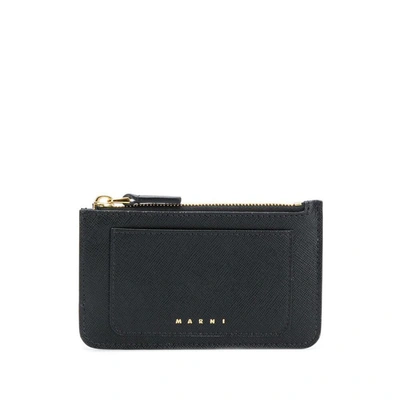 Shop Marni Small Leather Goods In Black