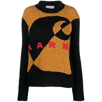 Shop Marni X Carhartt Sweaters In Blue/yellow