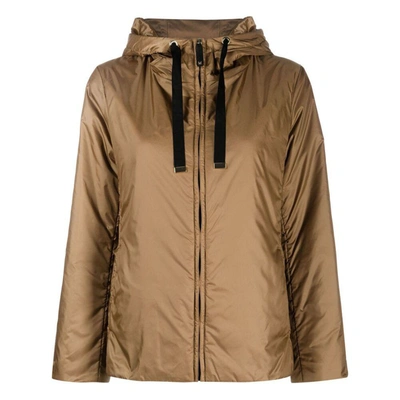 Shop Max Mara The Cube Outerwears In Brown