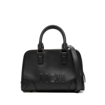 Shop Mcm Bags In Black